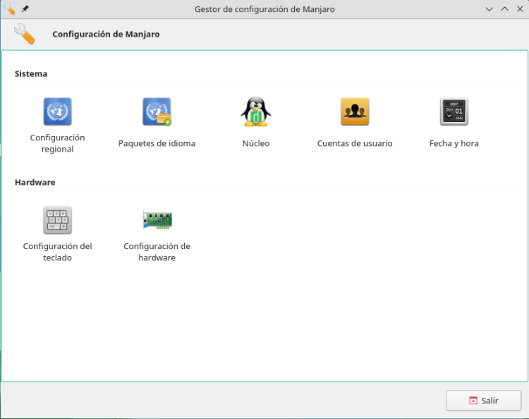 Manjaro, la mejor alternativa a Windows para jugar en Linux - MuyComputer 36 Gestor de configuración de Manjaro Linux