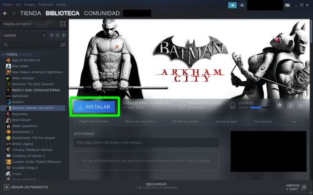 Instalar un videojuego de Windows en Linux con Proton