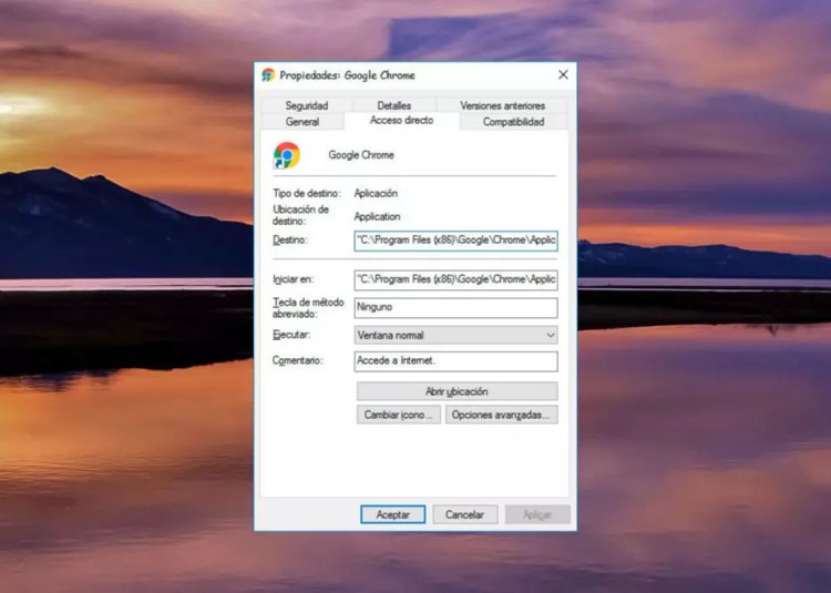 Tecla de método abreviado 