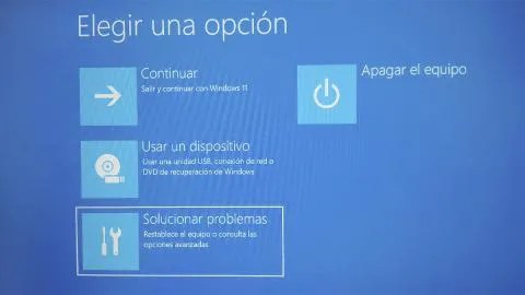 Solucionar problemas Windows 11