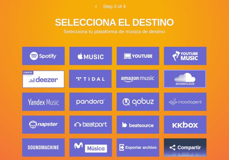 Cómo transferir tus listas de reproducción
